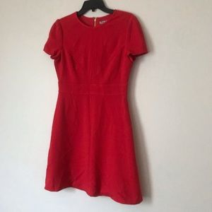 Reddish-Orange Eliza J A-line dress